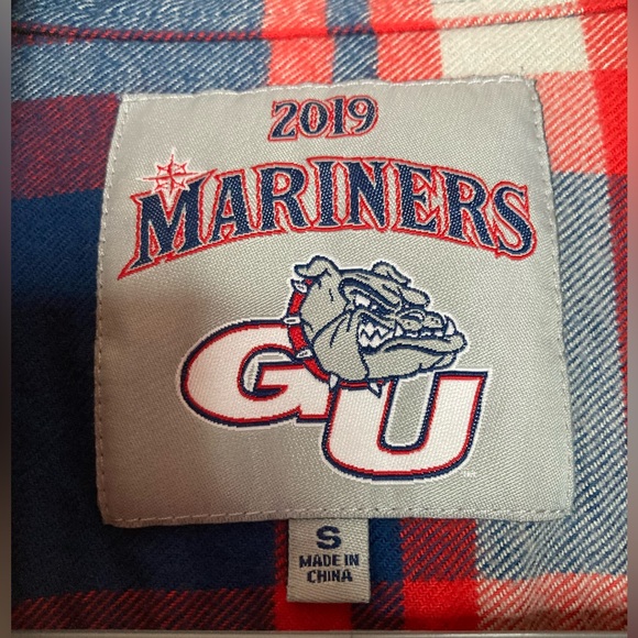 Mariner’s x Gonzaga Bulldog’s Flannel - Picture 4 of 5